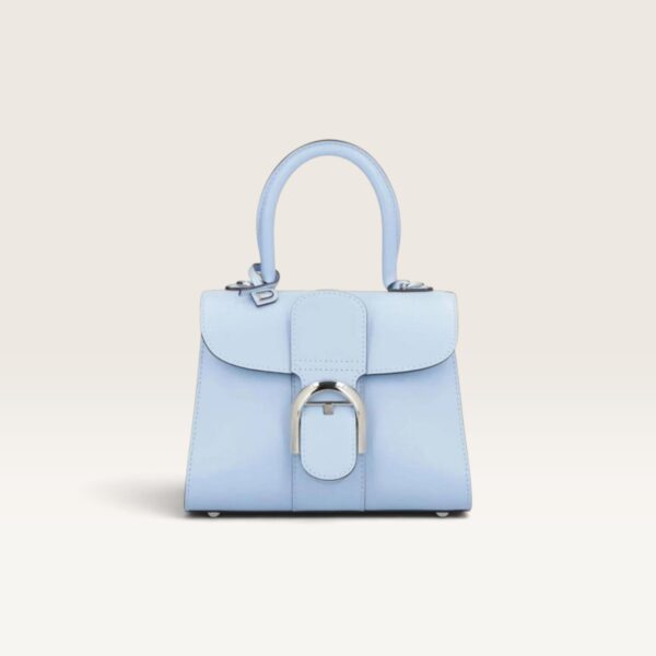 Delvaux Brillant Mini Smooth Leather - Light baby blue