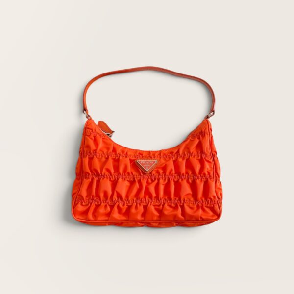 Prada Nylon and Saffiano Leather Mini Bag