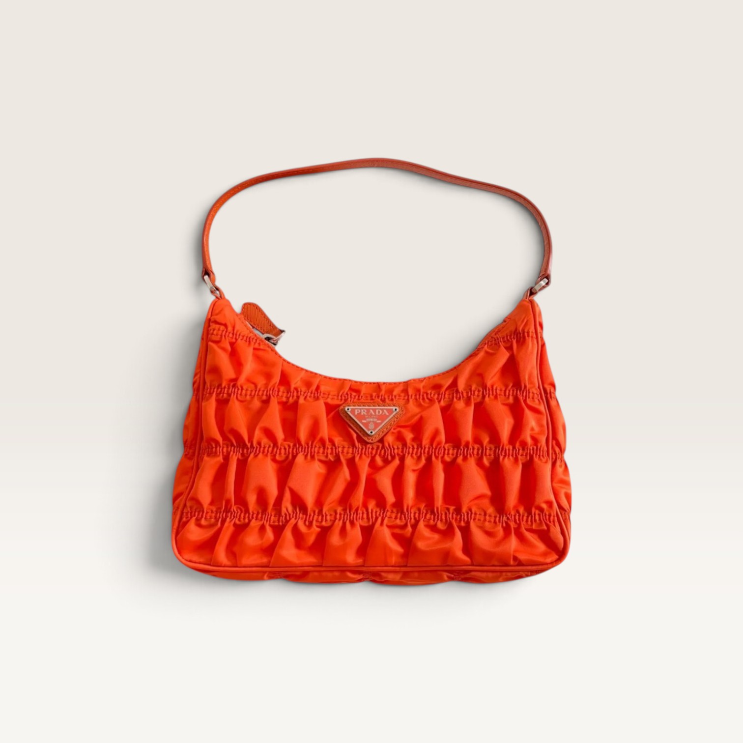 Prada Nylon and Saffiano Leather Mini Bag