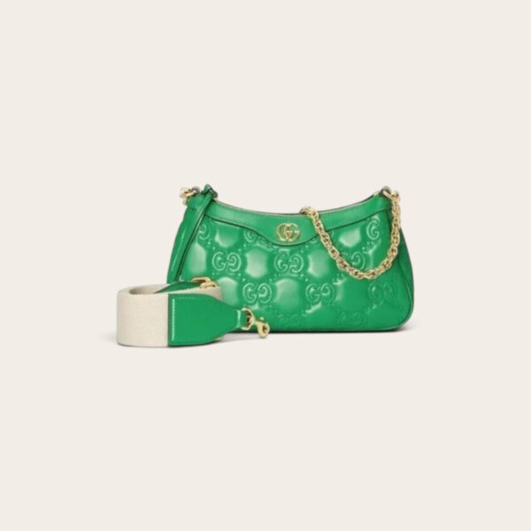 Gucci GG Matelasse Handbag - Green