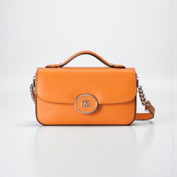 Gucci Petite GG Mini Shoulder Bag - Orange
