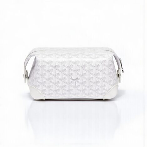 Goyard Bowling 25 Toiletry Bag – White