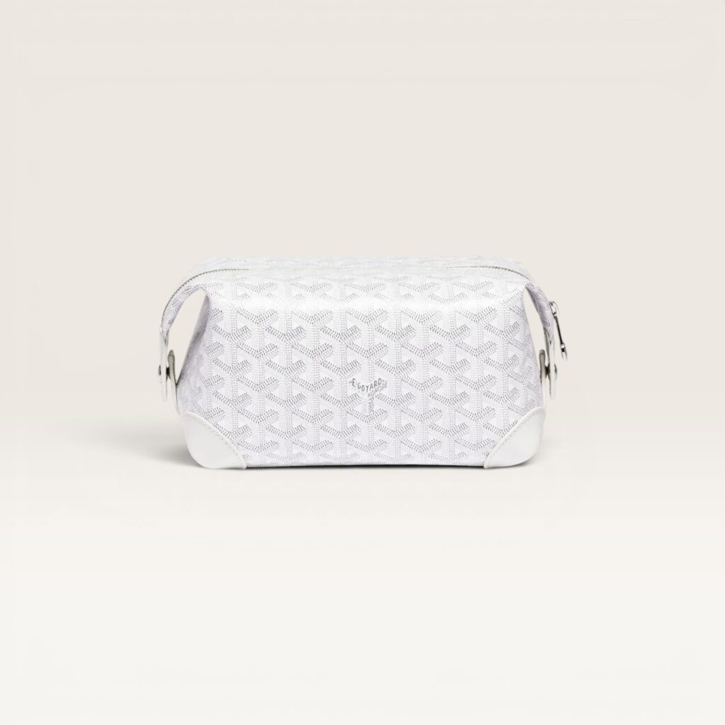 Goyard Bowling 25 Toiletry Bag – White
