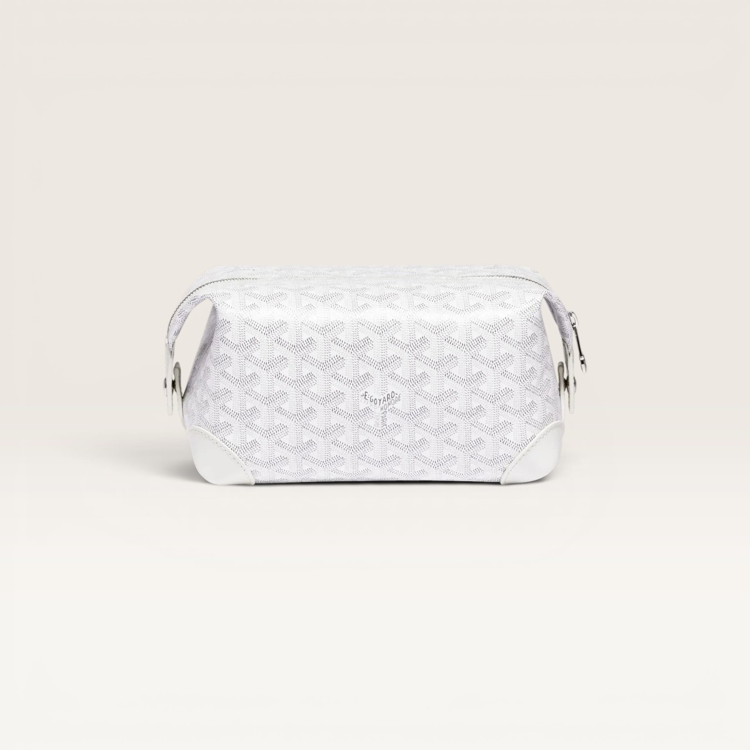 Goyard Bowling 25 Toiletry Bag – White