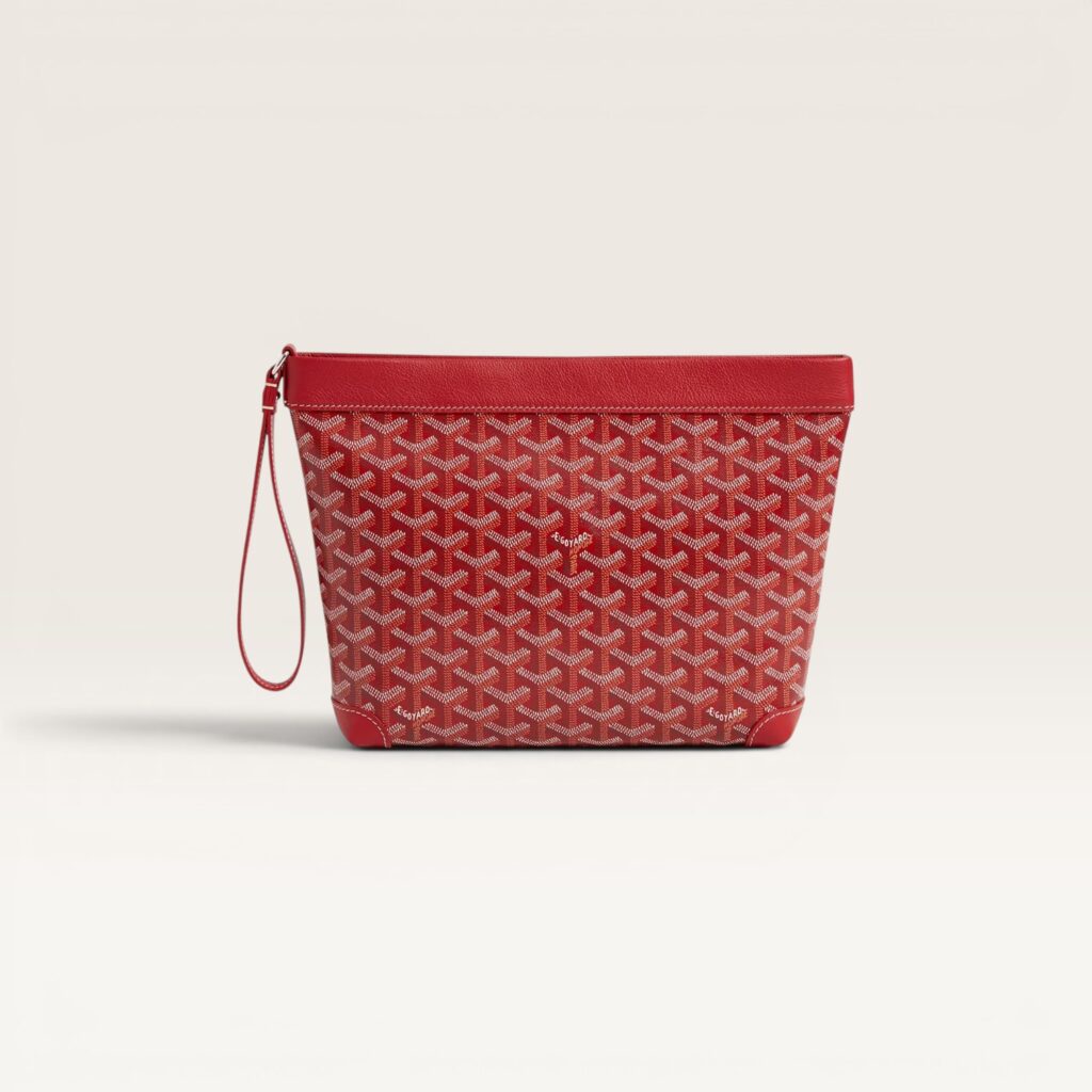 Goyard Conti Pouch – Red