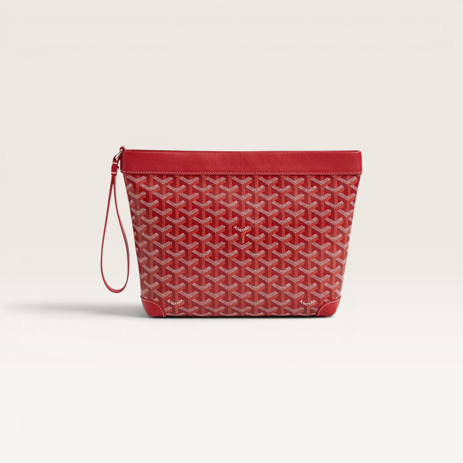 Goyard Conti Pouch – Red