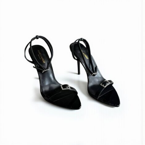 YSL Claude Patent Leather Heels