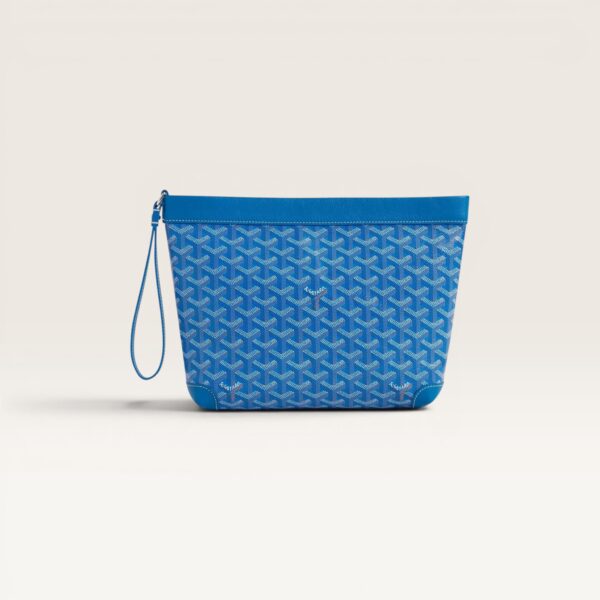 Goyard Conti Pouch – Sky Blue