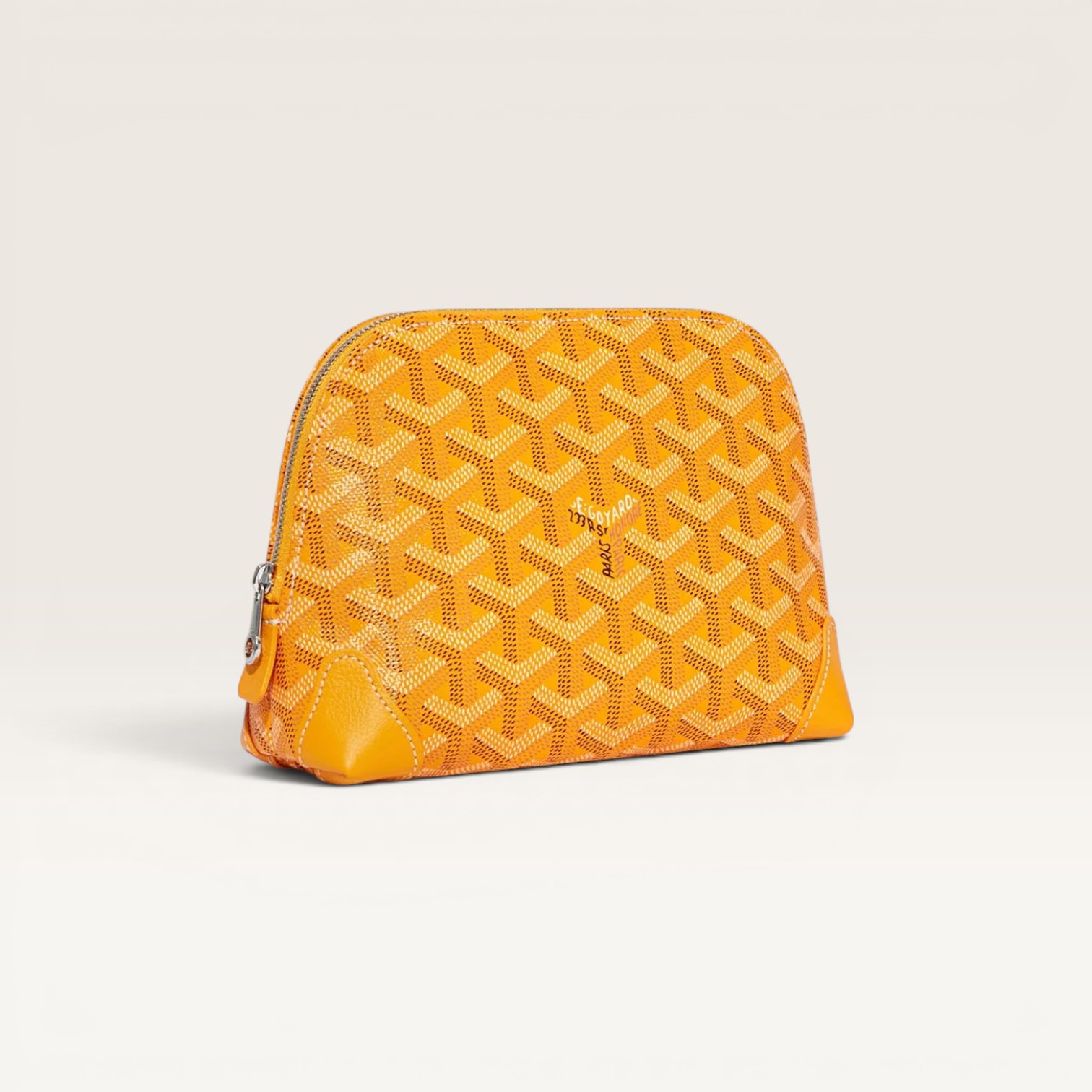 Goyard Vendôme Cosmetic Pouch – Yellow - Image 3