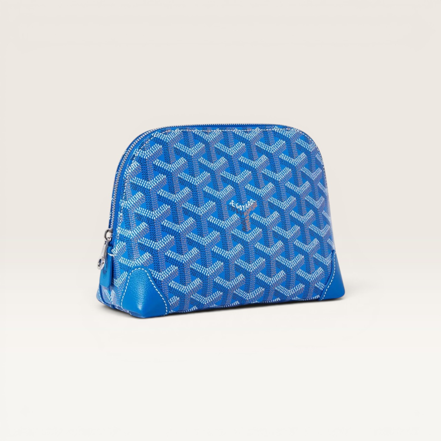 Goyard Vendôme Cosmetic Pouch – Sky Blue - Image 3