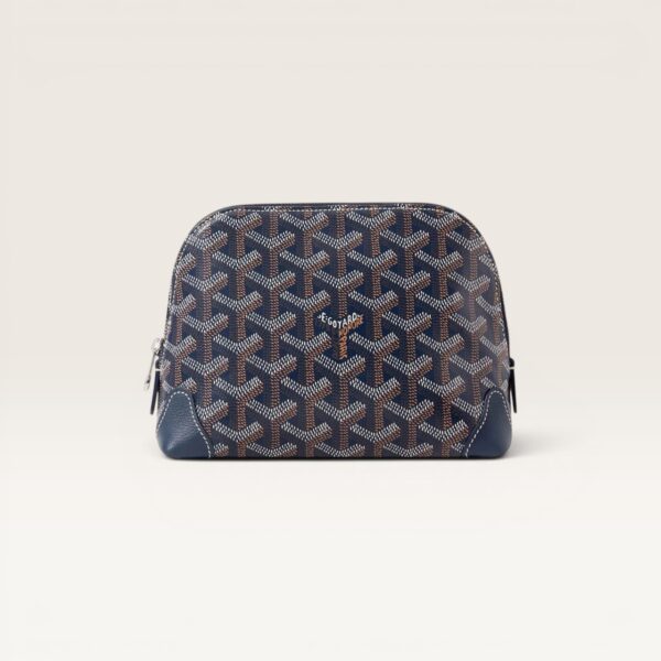 Goyard Vendôme Cosmetic Pouch – Navy Blue