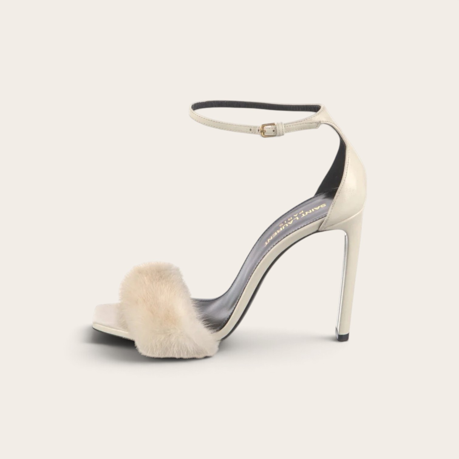 YSL Fur Heels - Image 5