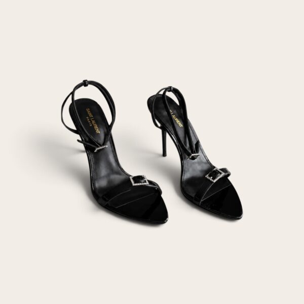 YSL Claude Patent Leather Heels