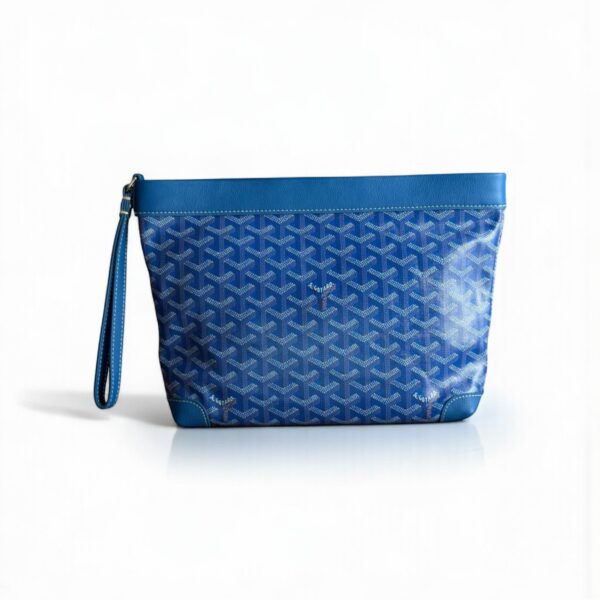 Goyard Conti Pouch – Sky Blue