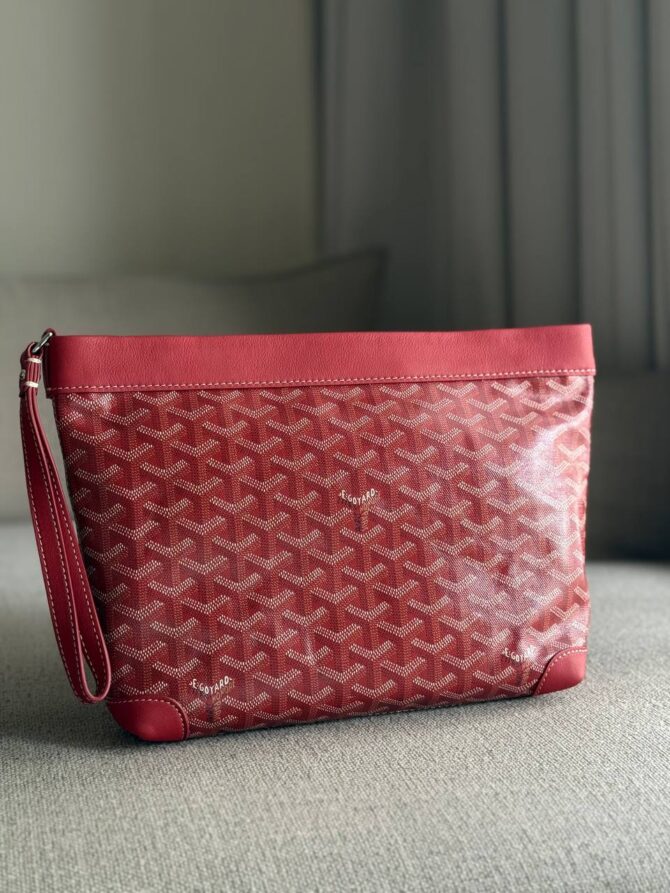 Goyard Conti Pouch – Red