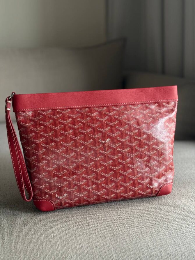 Goyard Conti Pouch – Red