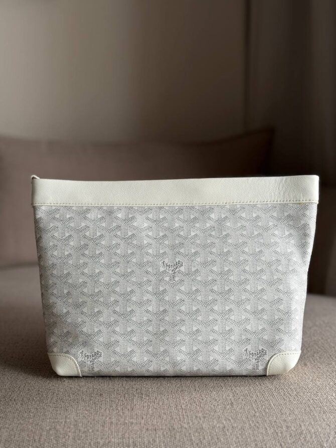 Goyard Conti Pouch – White