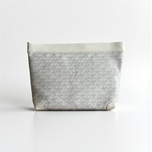Goyard Conti Pouch – White