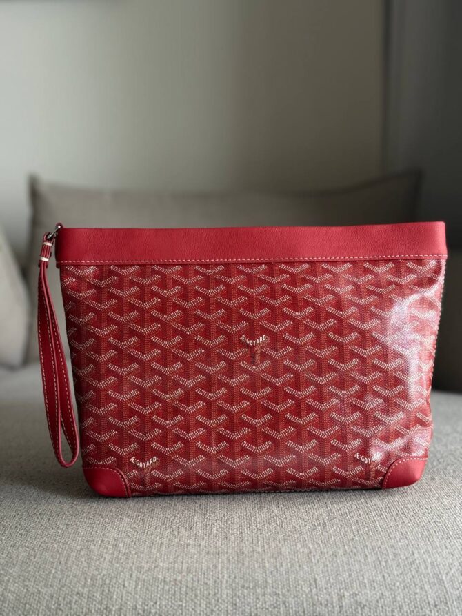 Goyard Conti Pouch – Red