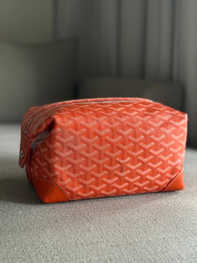 Goyard Bowling 25 Toiletry Bag – Orange