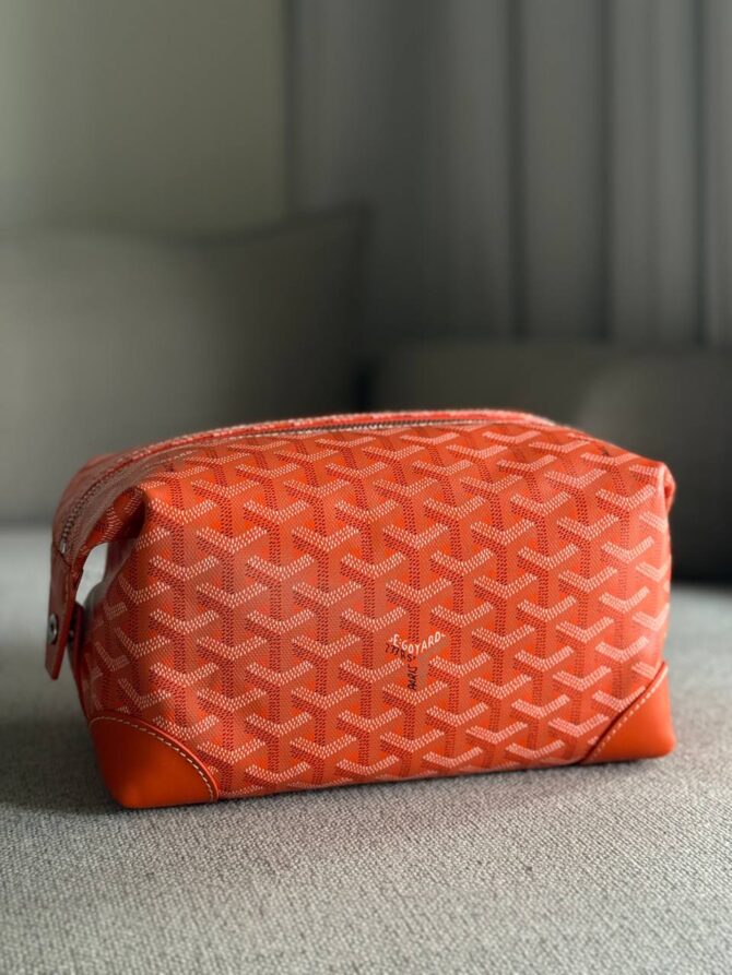 Goyard Bowling 25 Toiletry Bag – Orange