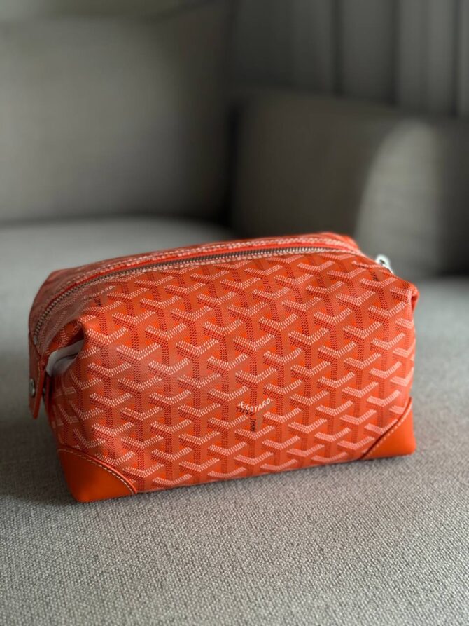 Goyard Bowling 25 Toiletry Bag – Orange