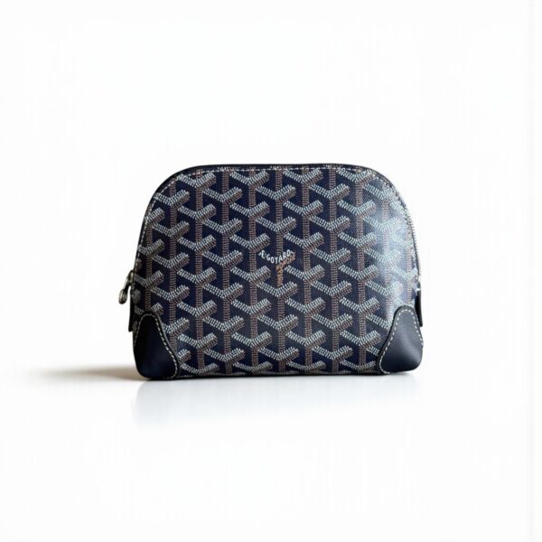 Goyard Vendôme Cosmetic Pouch – Navy Blue