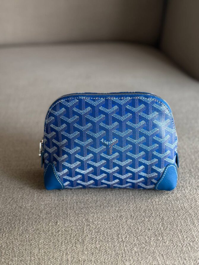 Goyard Vendôme Cosmetic Pouch – Sky Blue