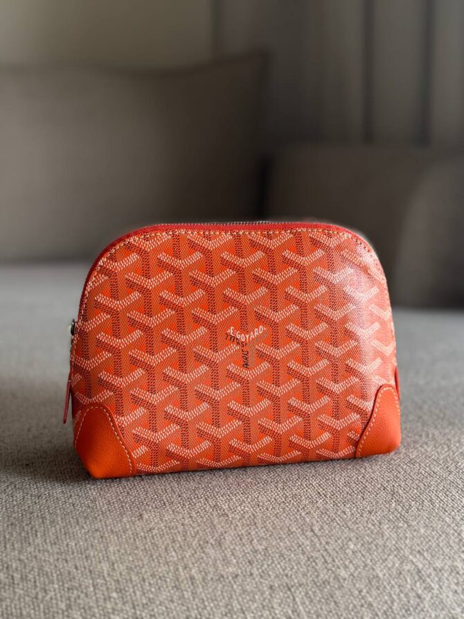 Goyard Vendôme Cosmetic Pouch – Orange