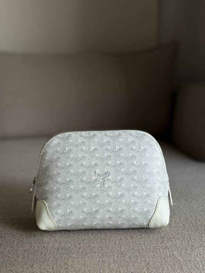 Goyard Vendôme Cosmetic Pouch – White