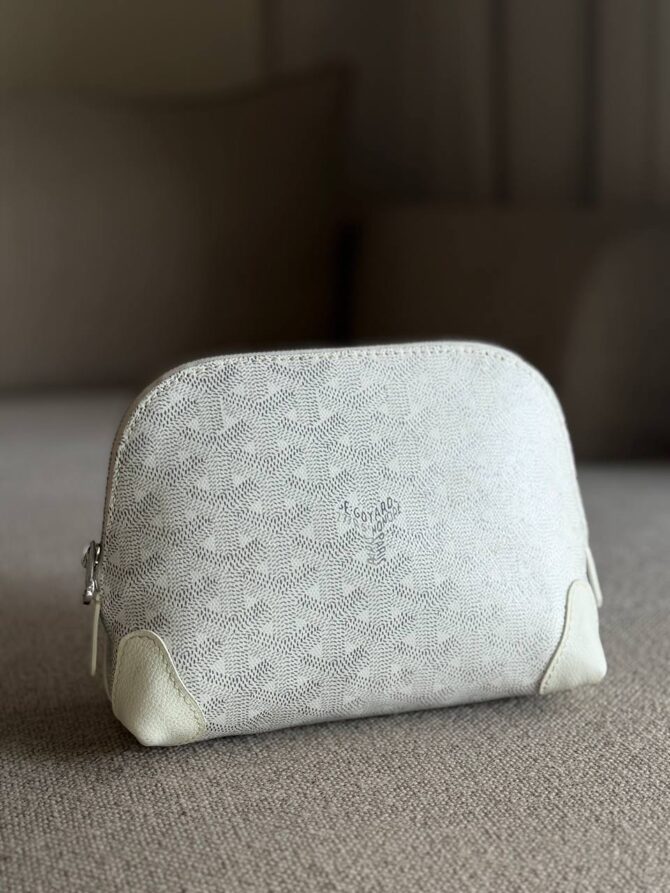 Goyard Vendôme Cosmetic Pouch – White