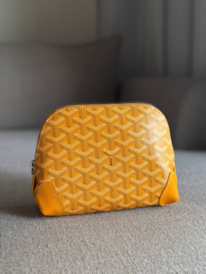 Goyard Vendôme Cosmetic Pouch – Yellow