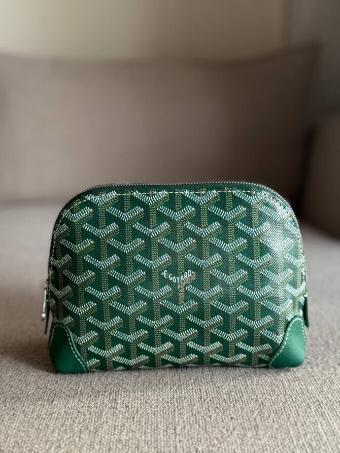 Goyard Vendôme Cosmetic Pouch – Green