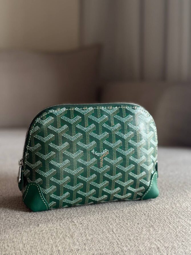 Goyard Vendôme Cosmetic Pouch – Green