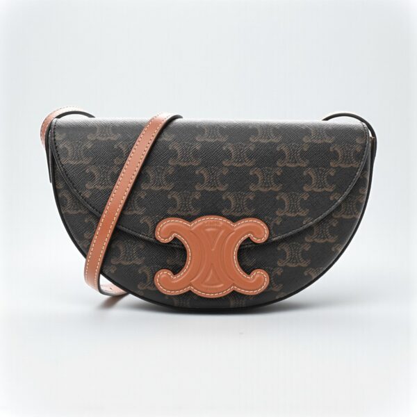 Celine Besace Cuir Triomphe Bag