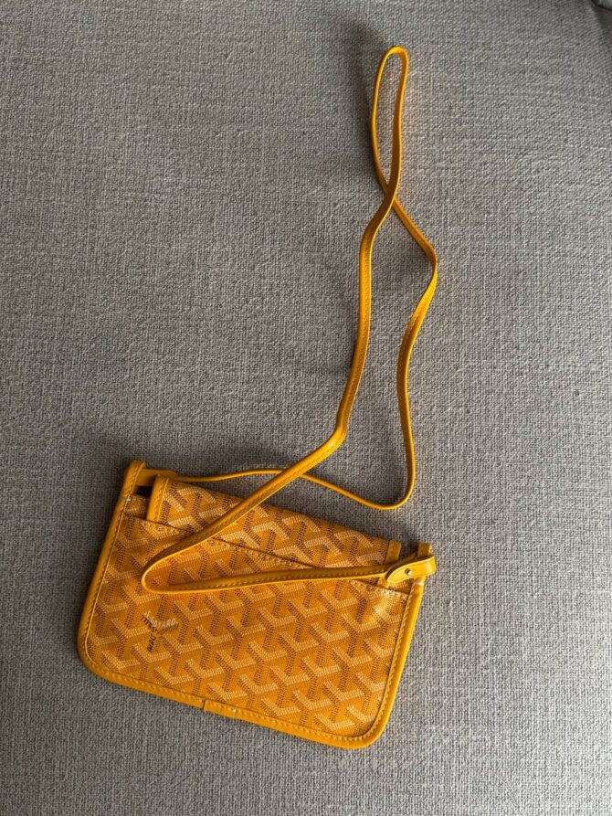 Goyard Plumet Pocket Wallet – Yellow