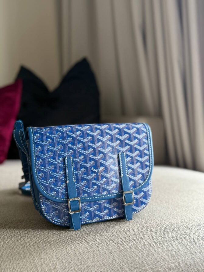 Goyard Belvedere PM Messenger Bag – Sky Blue