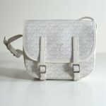 Goyard Belvedere PM Messenger Bag – White