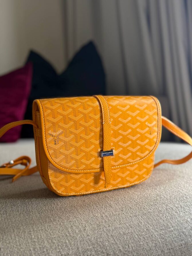 Goyard Belvedere PM Bag – Yellow
