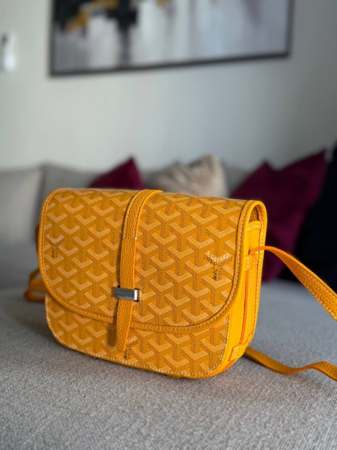 Goyard Belvedere PM Bag – Yellow