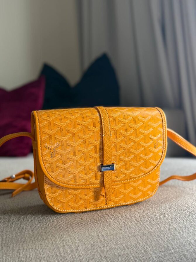 Goyard Belvedere PM Bag – Yellow