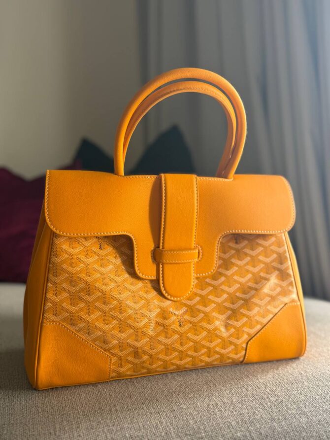 Goyard Saigon Tote Bag – Yellow