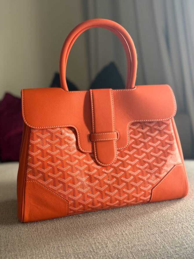 Goyard Saigon Tote Bag – Orange