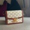 Celine Mini Classique Triomphe Canvas Bag - Image 3