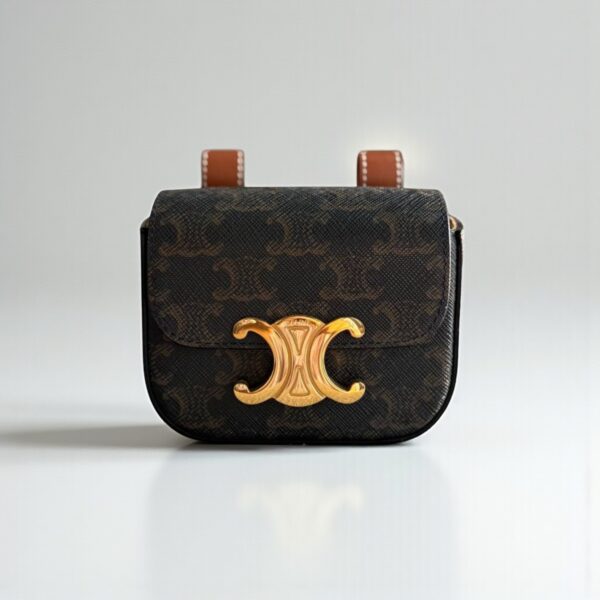 Celine Mini Triomphe Belt Bag Pouch