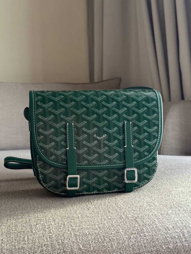 Goyard Belvedere PM Messenger Bag – Green