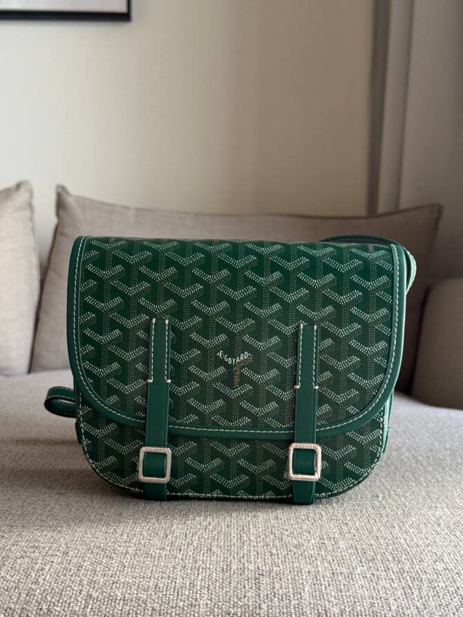 Goyard Belvedere PM Messenger Bag – Green