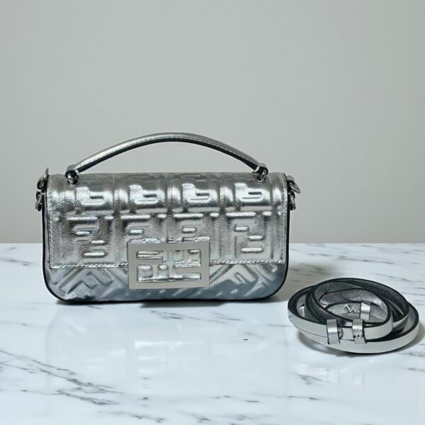 Fendi Baguette Embossed FF Pouch