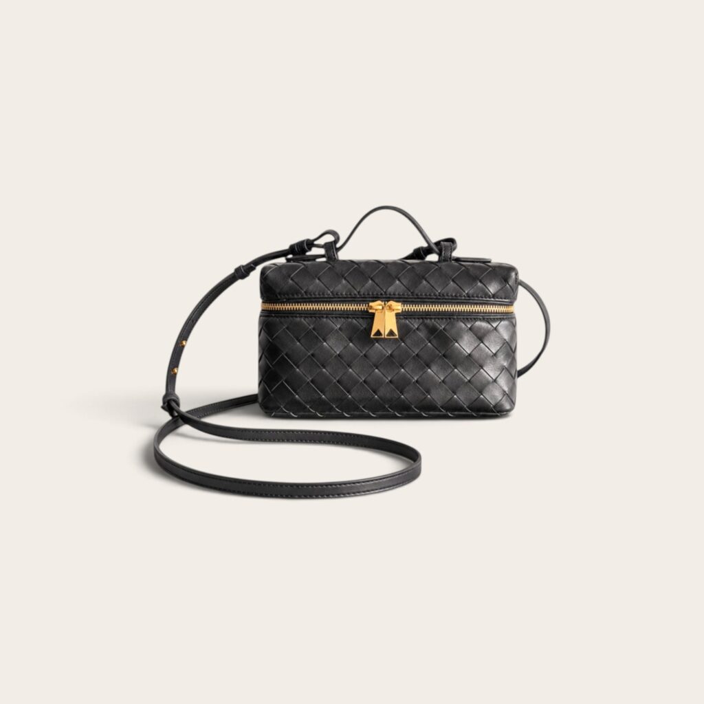Bottega Veneta Bang Bang Vanity Case Bag - Black