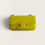 Celine Wallet on Chain Triomphe Bag - Yellow hue